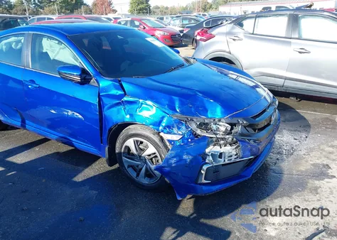 2020 Honda Civic Lx из США, поврежденный, VIN 2HGFC2F64LH553471